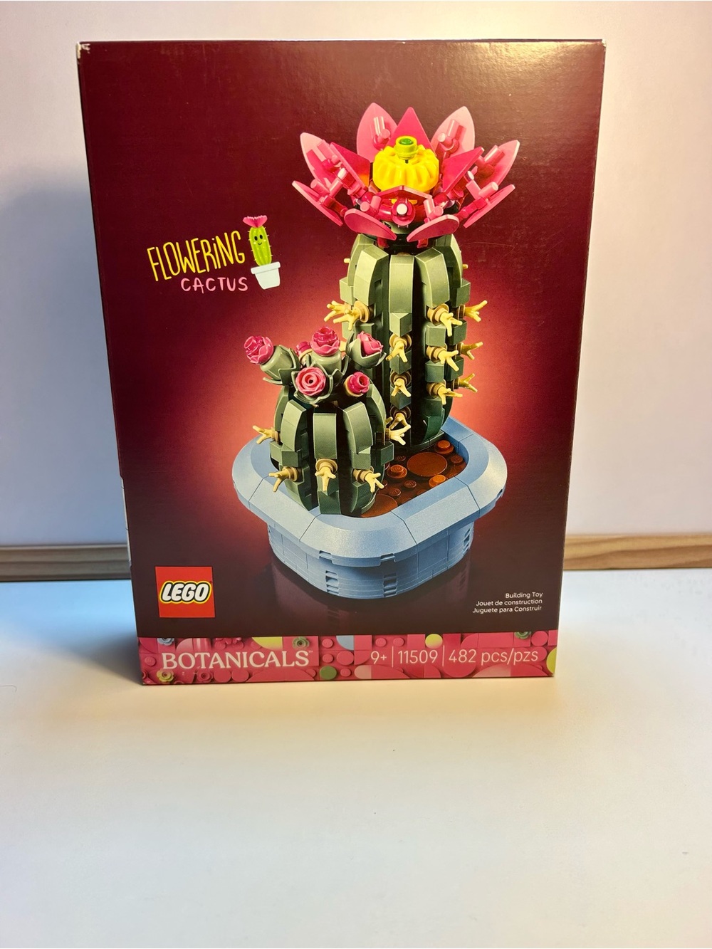 Lego Flowering Cactus Set in Pink and Green